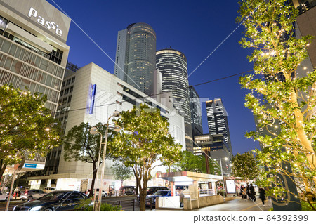 Nakamura-ku, Nagoya City, Nagoya Station, Illuminations, JR Central Towers, Midland Square 84392399