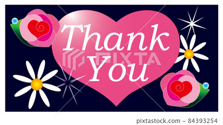 Thank You, thank you, heart 84393254