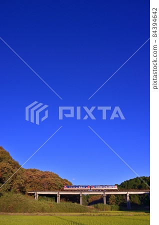 鹿島臨海鐵道藍天秋色 84394642