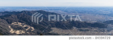 Scenery from the summit of Mt. Tsukuba 84394729