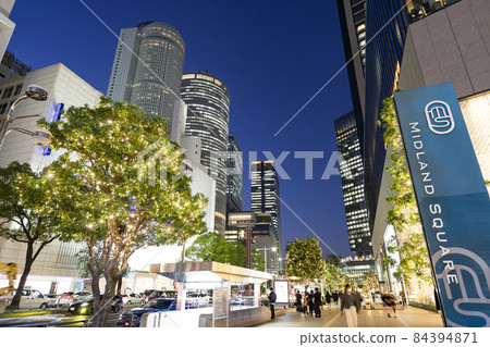 Nakamura-ku, Nagoya City, Nagoya Station, Illuminations, JR Central Towers, Midland Square 84394871