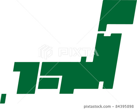 日本地圖圖標說明 84395898