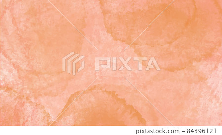 Orange watercolor background for your design, watercolor background concept, vector. 84396121