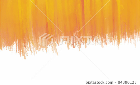 Orange watercolor background for your design, watercolor background concept, vector. Orange watercolor background for your design, watercolor background concept, vector. 84396123