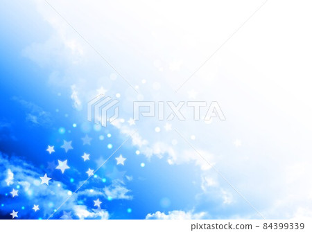 Sky, clouds and stars 84399339