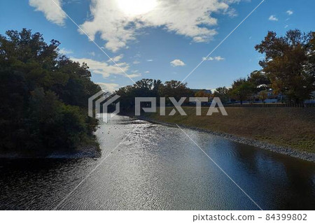 鄉村河流風光 鄉村河流風光 84399802