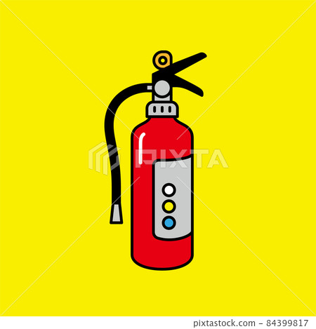 滅火器的例證 84399817