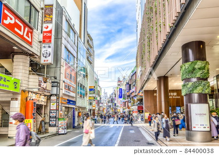 Tokyo cityscape Kichijoji 84400038