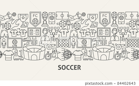 Soccer Banner Concept 84402643