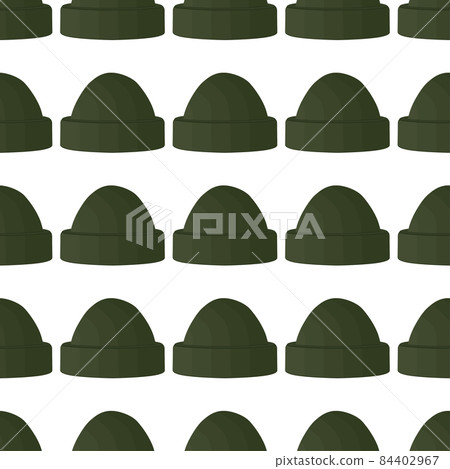 Illustration on theme pattern winter hats beanie Illustration on theme pattern winter hats beanie 84402967