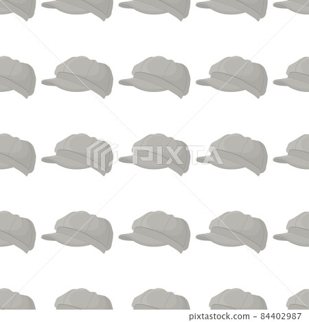 Illustration on theme colored pattern hats visor Illustration on theme colored pattern hats visor 84402987