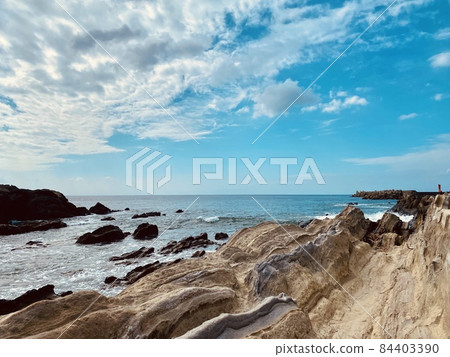 Clouds and coast Clouds and coast 84403390