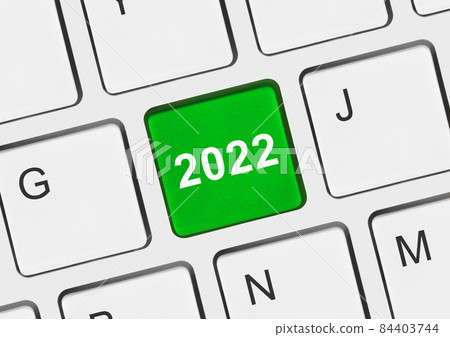 Computer keyboard with 2022 key 84403744