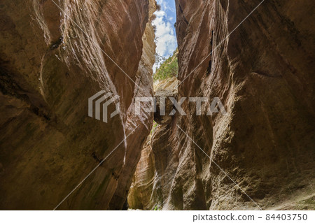 Avakas canyon in Cyprus island at Paphos Avakas canyon in Cyprus island at Paphos 84403750