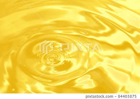 水、油、液體、黃色、金色、水滴 84403875