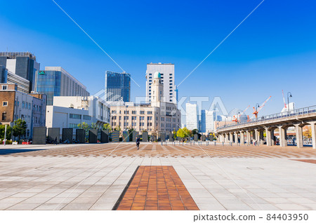 Opening wharf and Yokohama Customs Opening wharf and Yokohama Customs 84403950