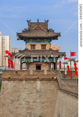 North wall of old town - Xian China North wall of old town - Xian China 84404065