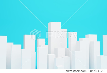 3D material_simple buildings 84404179