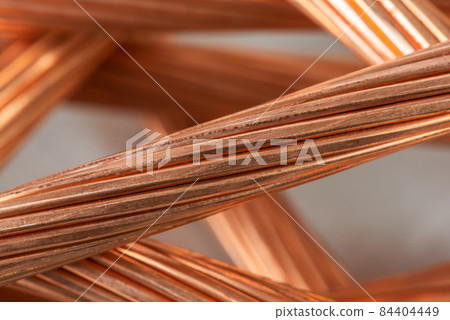 Power transmission in copper wire electrical conductor Power transmission in copper wire electrical conductor 84404449