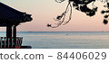 Busan Songjeong Jukdo Park Pavilion Songiljeong Pavilion, the offshore autumn scenery 84406029