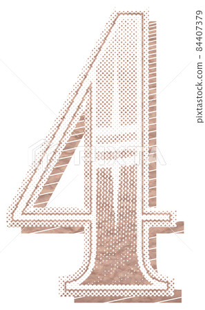 Old newspaper effect.Vintage number. Old newspaper effect.Vintage number. 84407379