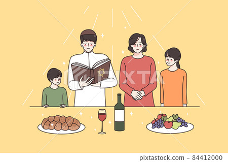 Religious education and spirituality concept. - Stock Illustration ...