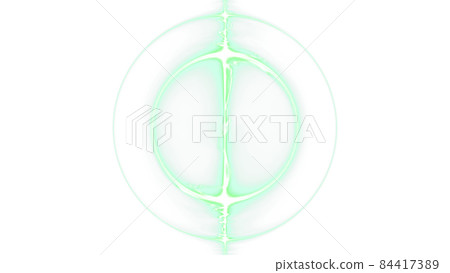 Image of light refracted by CG laser lens Image of light refracted by CG laser lens 84417389