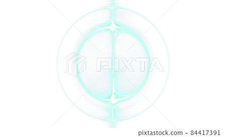 Image of light refracted by CG laser lens Image of light refracted by CG laser lens 84417391