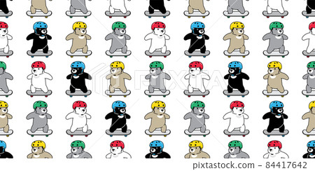 bear seamless pattern polar skateboard surfboard sport vector teddy cartoon repeat wallpaper tile background doodle illustration scarf isolated design bear seamless pattern polar skateboard surfboard sport vector teddy cartoon repeat wallpaper tile background doodle illustration scarf isolated design 84417642