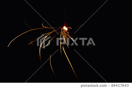 Beautiful sparkler (summer tradition) Beautiful sparkler (summer tradition) 84417643