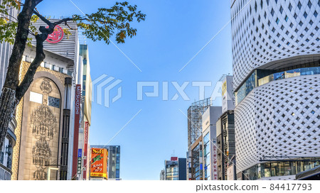 Cityscape of Chuo-ku, Tokyo Ginza Cityscape of Chuo-ku, Tokyo Ginza 84417793