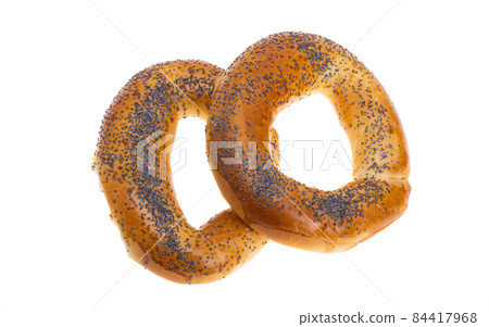 bagels isolated 84417968