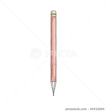 Sharpened pencil for education at school, work at office or drawing. Sharpened pencil for education at school, work at office or drawing. 84418804