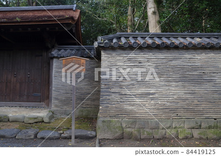 Tsukiji Fence (Kiyoyukimon Atsuta Jingu, Atsuta-ku, Nagoya City, Aichi Prefecture) Tsukiji Fence (Kiyoyukimon Atsuta Jingu, Atsuta-ku, Nagoya City, Aichi Prefecture) 84419125
