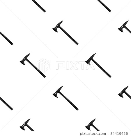 Illustration on theme pattern steel axes with wooden handle Illustration on theme pattern steel axes with wooden handle 84419436