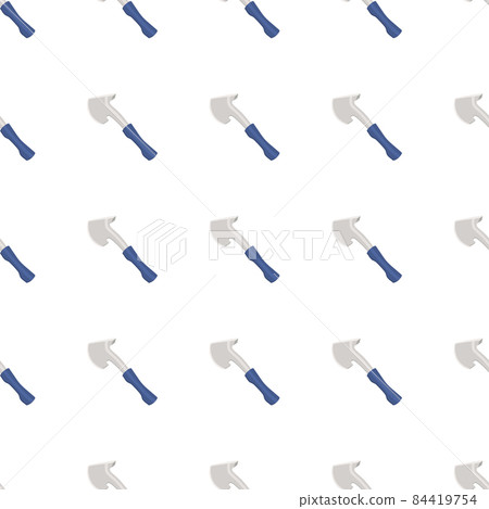 Illustration on theme pattern steel axes with wooden handle 84419754