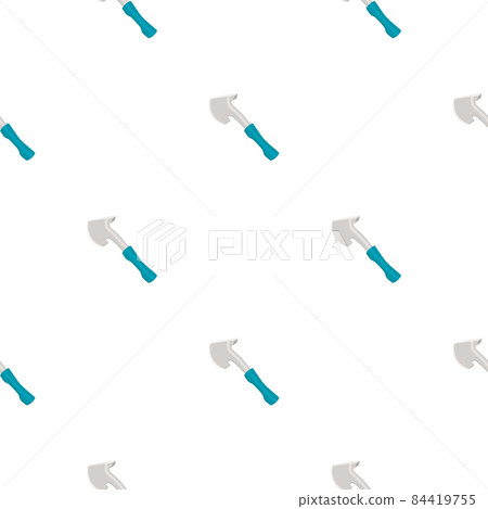 Illustration on theme pattern steel axes with wooden handle 84419755