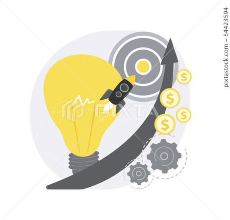 StartUp abstract concept vector illustration. StartUp abstract concept vector illustration. 84423594