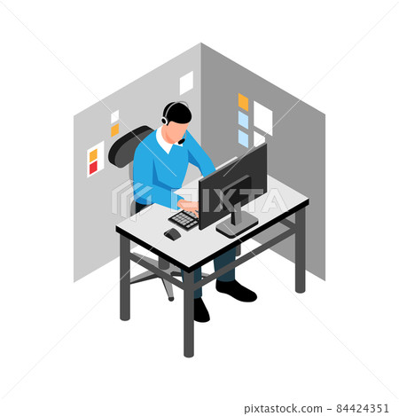 Tech Support Workplace Composition 84424351