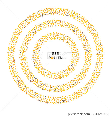 Bee Pollen, Perga, Flower Pollen Grains or Bee Bread 84424932