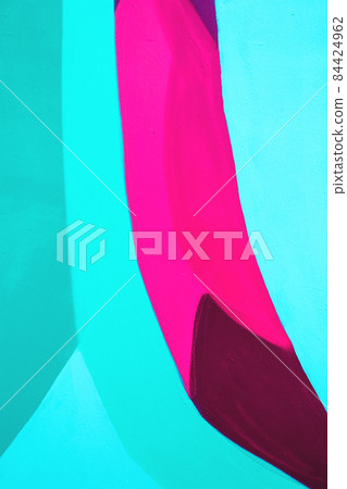 close up of colorful urban wall texture 84424962