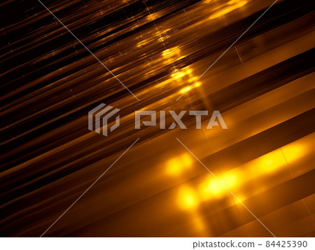 Golden blurred background - abstract computer generated illustration 84425390