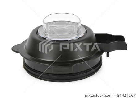 Electric blender bowl, kitchen equipment isolated on white background 84427167