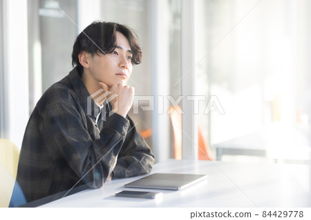 Refreshing young man Refreshing young man 84429778