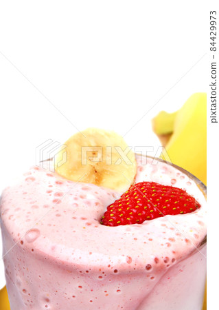 banana strawberry milk smoothie banana strawberry milk smoothie 84429973