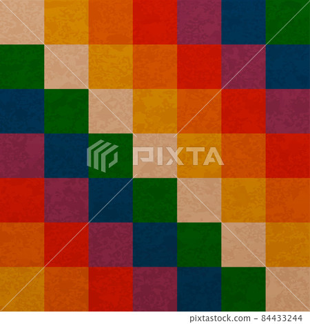 Vintage wiphala flag for bolivia indian culture Vintage wiphala flag for bolivia indian culture 84433244