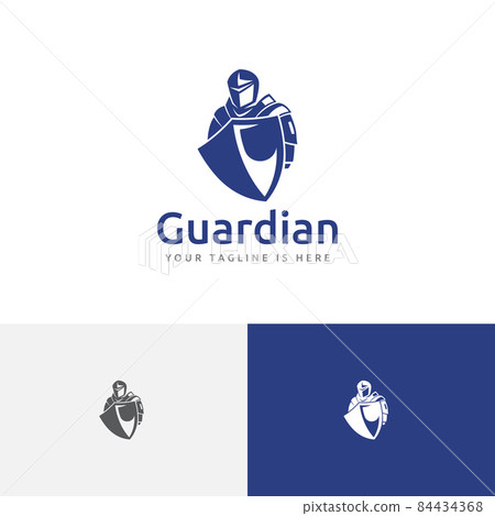 Guardian Shield Knight Spartan Soldier Warrior Armour War Logo 84434368
