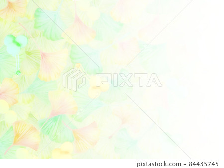 Gradation background material where colorful ginkgo watercolors turn white from left to right Yellow-green horizontal Other colors available Gradation background material where colorful ginkgo watercolors turn white from left to right Yellow-green horizontal Other colors available 84435745