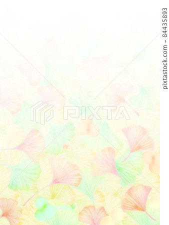 彩色銀杏水彩從下到上變白的漸變背景材料 黃色垂直 其他顏色可選 84435893