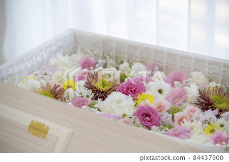 葬禮花案送別花形象 84437900